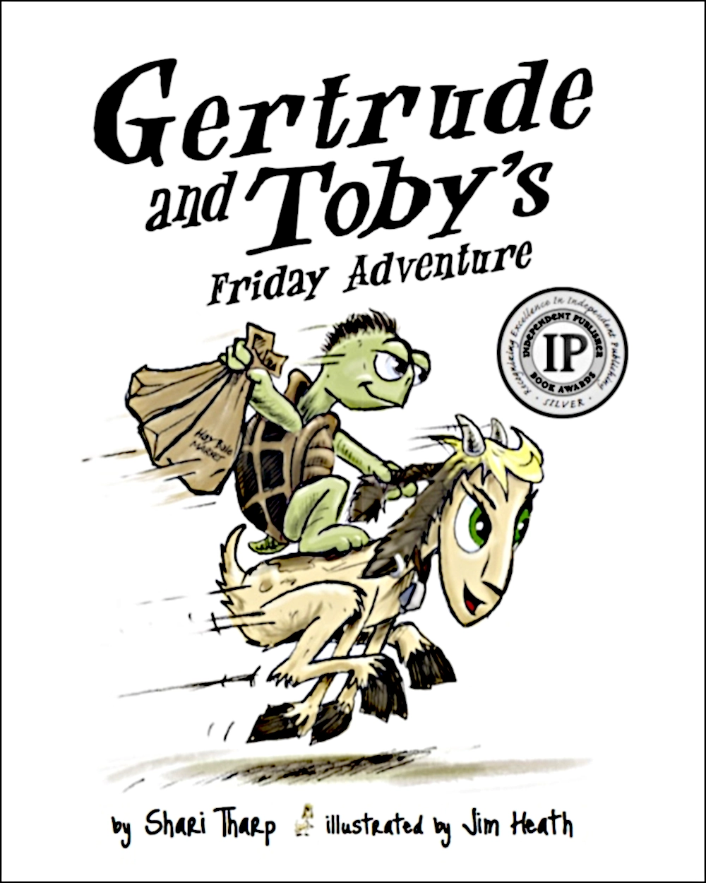 Cover image of Gertrude and Toby's Friday Adventure, the first book in the three-book Gertrude and Toby Adventure Series.