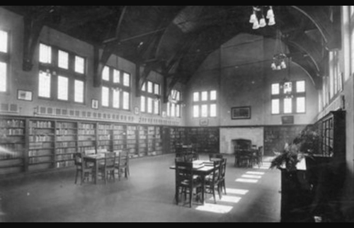 Photo of interior of Wychwood Branch Library
